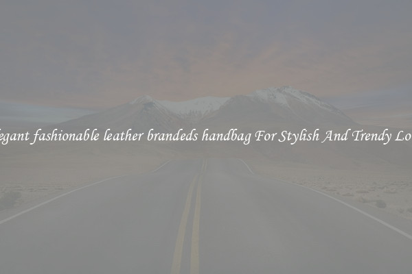 Elegant fashionable leather brandeds handbag For Stylish And Trendy Looks